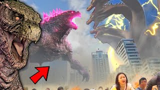 Evolved Godzilla vs Ghidorah in Real Life [upl. by Gyatt]