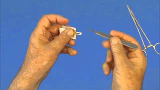 Attaching Scalpel Blade  Medical  Surgical  Dental Technique by Stuart OrtonJones [upl. by Ahsile951]