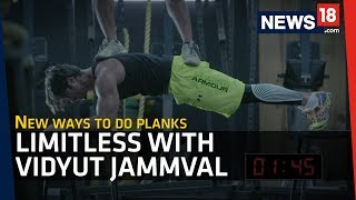 VIDYUT JAMMWAL SHOWS YOU A NEW WAY TO DO PLANKS [upl. by Lynnett167]