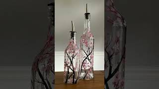 Bottle DIY at home diycraft bottlesdiy bottleart homedecor [upl. by Shenan783]