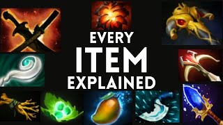 Every Item in Dota 2 Explained [upl. by Agueda]