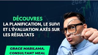 LA PLANIFICATION LE SUIVI ET LÉVALUATION AXÉS SUR LES RÉSULTATS [upl. by Akere]