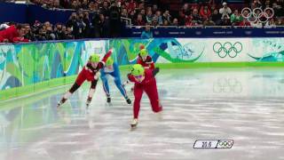 Womens 500M Short Track Speed Skating Final  Vancouver 2010 Winter Olympic Games [upl. by Elinnet]