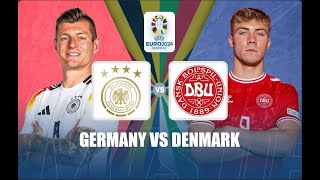 GERMANY Vs DENMARK  EURO 2024 [upl. by Enyamert]