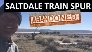 ABANDONED SALTDALE TRAIN SPUR Ghost Salt Mine Koehn Lake Garlock [upl. by Geehan825]