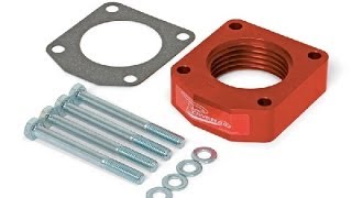 Throttle Body Spacers  Presented by Andys Auto Sport [upl. by Modeerf]