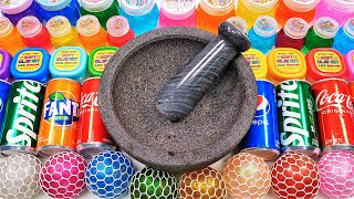 Satisfying Compilation How To Make Soda Slime Mixing Squishy Ball Glitter Makeup Cosmetics GoGo ASMR [upl. by Aklog]