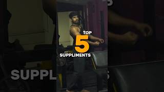 TOP 5 SUPPLEMENTS FOR MUSCLE GROWTH [upl. by Newsom]