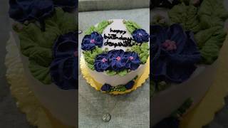 1pound vanilla cakefloral design [upl. by Auqinu317]