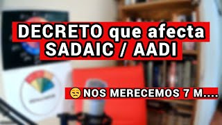 🤐Qué opino sobre el Decreto que afecta SADAIC  AADI Y sobre AMA INAMU [upl. by Chellman393]