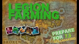 Legion 725  Herbalism Guide  How to farm all herbs  Prepare for patch 73 [upl. by Chemar]