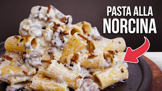 How to Make Creamy PASTA alla NORCINA Like an Italian Most Underrated Pasta [upl. by Zenda]