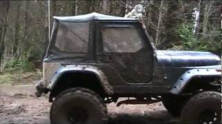 cj5s mudding oregon coast [upl. by Urba]