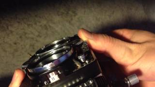 Rolleiflex 35F type1 shutter issue [upl. by Magee808]