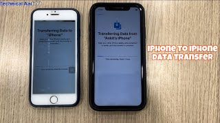 How To Transfer Data Old iPhone To New iPhone  iPhone To iPhone All Data Transfer  Transfer Data [upl. by Labaw]