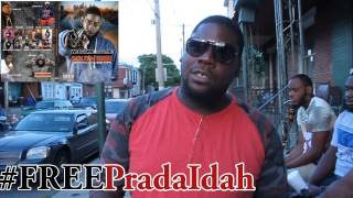 Prada IdahTeefy Bey Interview about Meek Mill amp louie V  Freestyle [upl. by Sutherlan]