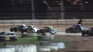 nowra speedway 28 jan 2017 compact speedcars one legend car heat and feature part three [upl. by Rowan431]