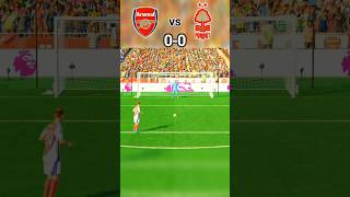 Arsenal FC vsNottingham Forest PK  Premier League  EA FC 25 shorts [upl. by Marietta]