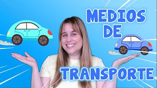 Medios de transporte para niños  Nala y el Mundo  Desarrollo del lenguaje [upl. by Tesil]