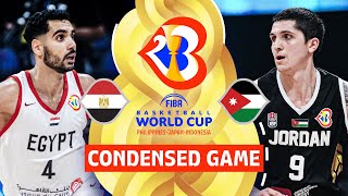 Egypt 🇪🇬 vs Jordan 🇯🇴  Full Game Highlights  FIBA Basketball World Cup 2023 [upl. by Retxab]