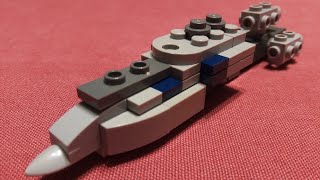 Lego Recusant Class Light Destroyer Speedbuild Star Wars Revenge of the Sith Improved Design [upl. by Lashondra]