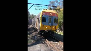 Intercity V set through Glenbrook trains trainspoting [upl. by Azila]