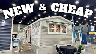 BRAND NEW UNIQUE plus CHEAP single wide mobile home Prefab House Tour [upl. by Mosra]