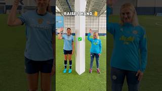 Telepathy Challenge vs Man City Women 🙈🧠 [upl. by Elvis]