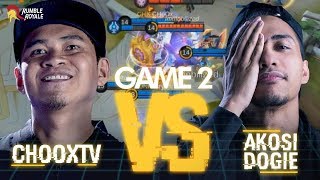 DOGIE VS CHOOX TV  Realme Mobile Legends Cup GAME 2 [upl. by Eedolem]