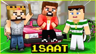 MİNECRAFT ARABA ÇETESİ FİLMİ 😱  1 Saat [upl. by Aidyl]