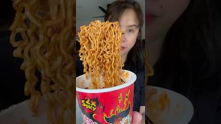 Best combo Samyang 2x spicy amp chicharon shortvideo food ramen chicharon [upl. by Ramedlab]