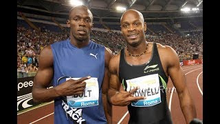 Best of Asafa Powell  Sprinting Montage [upl. by Boonie140]