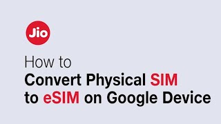 Google Pixel Convert Physical SIM to eSIM [upl. by Tonry]