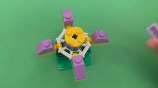 Lego Classic 10696 Lego Ideas and Instructions Building Lego Moving Flower How to make Flower [upl. by Kynan]