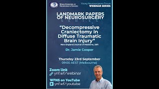 WFNS YNF Landmark Papers Series DECRA With Dr James Cooper [upl. by Apollus963]