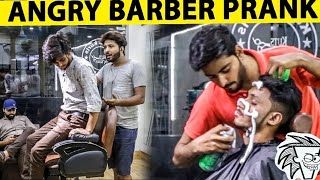 Saloon Prank Part 2Barbar PrankMrAwaisBest reactions [upl. by Pacifa355]