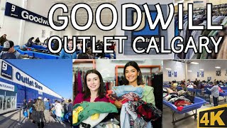 4K Goodwill Bins Calgary Outlet  Goodwill Calgary Impact Centre and Outlet Store goodwill [upl. by Rodoeht104]