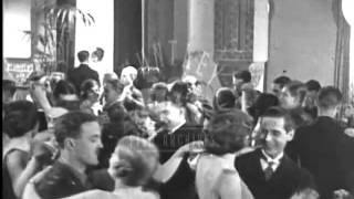 1920s dance hall Couples dance Archive film 91372 [upl. by Amora]