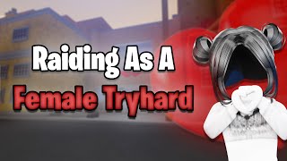 Raiding As A Female Tryhard in Da Hood  Keyboard ASMR [upl. by Enahsal733]