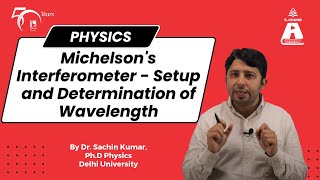 Michelsons Interferometer  Setup and Determination of Wavelength  Physics  S Chand Academy [upl. by Brose405]