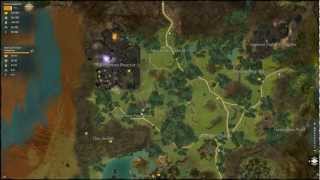 Guild Wars 2  Point of Interest  Inquest Outer Complex Metrica Province [upl. by Yelik]