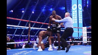 DANIEL DUBOIS obliterates ANTHONY JOSHUA with four knockdowns in a stunning quotcoming of agequot fight [upl. by Jeb]