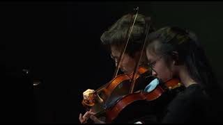 Shostakovich String Quartet No8 by TwosetViolin during TwoSet vs Davie504 music battle [upl. by Piers]