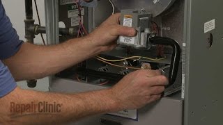 Rheem Furnace Not Heating Replace Gas Valve 6010039403 [upl. by Shaughnessy]