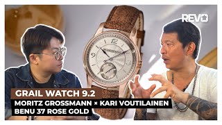 Grail Watch 92 Moritz Grossmann × Kari Voutilainen Benu 37 Rose Gold quotGolden Agequot [upl. by Besse368]