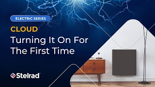 Stelrad Electric Series  Turning on the Cloud for the first time [upl. by Ennaylime388]