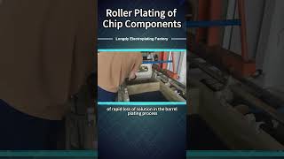 Roller Plating of Chip Components！ [upl. by Ahsienad248]