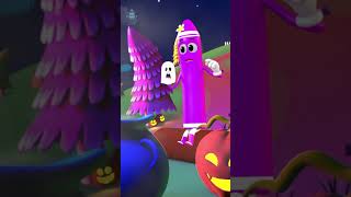 Five Little Ghosts Went Out One Day shorts nurseryrhymes halloweensong haloween [upl. by Hoagland]