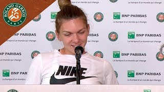 Simona Halep  Press Conference after Final I RolandGarros 2018 [upl. by Lalo949]