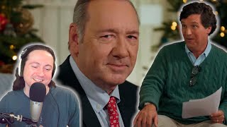 YMS Reacts to Bizarre Kevin Spacey amp Tucker Carlson Christmas Video [upl. by Hairaza]